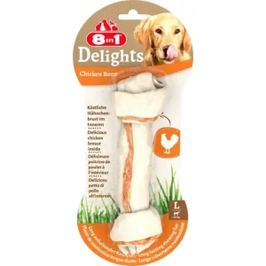 Zlevněný Pochoutka 8in1 Delights Chicken Bone L/1ks
