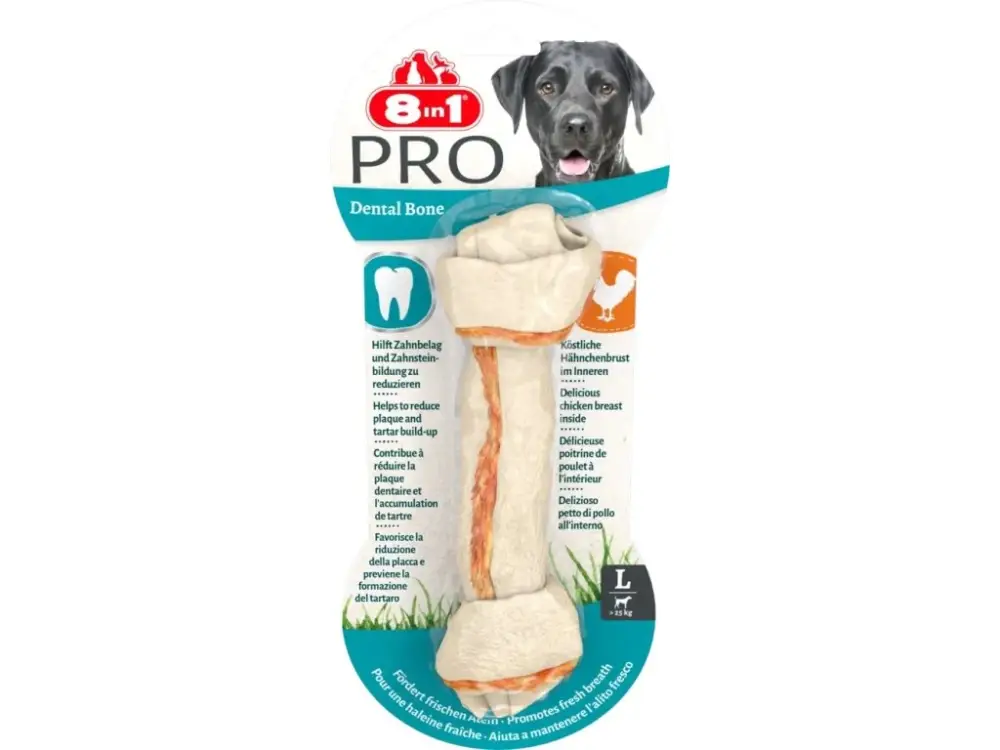 Levný Pochoutka 8in1 Pro Dental Bone L/1ks