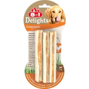 Levný Pochoutka 8in1 Delights Chicken Sticks 3ks