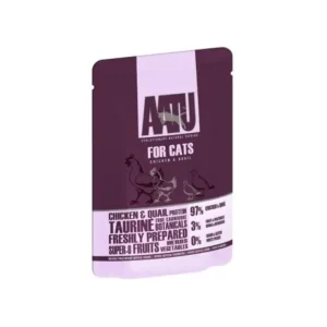 AATU Cat Chicken&Quail kapsa 85g Expresní Doručení