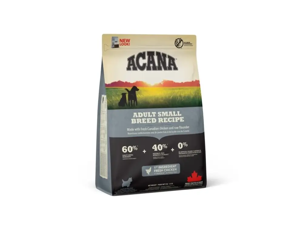 Acana Dog Adult Small Breed Recipe 2kg Sezónní Sleva