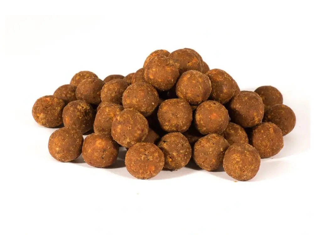 Dokud Zásoby Vydrží Boilies Pomeranč a chilli 24 mm 1 kg