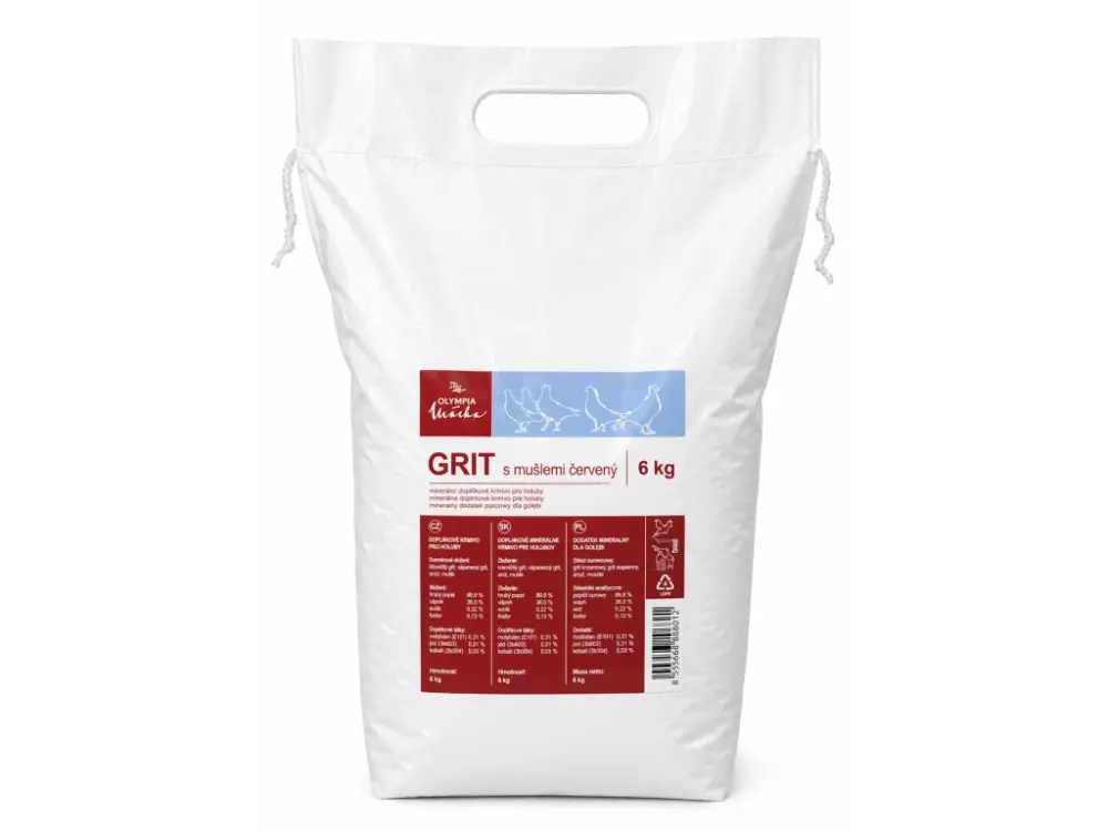 Olympia Mácha Olympia Columba Grit červený 6 kg Koupit Online