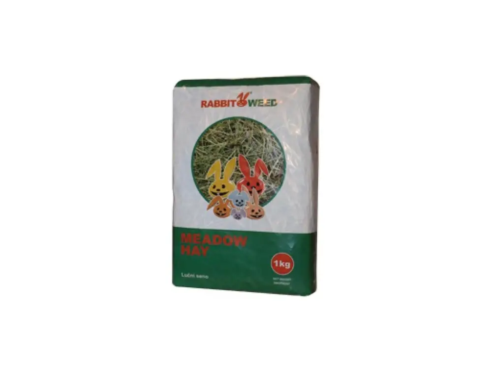 Rychlé Dodání Seno luční RabbitWeed 1kg/40l