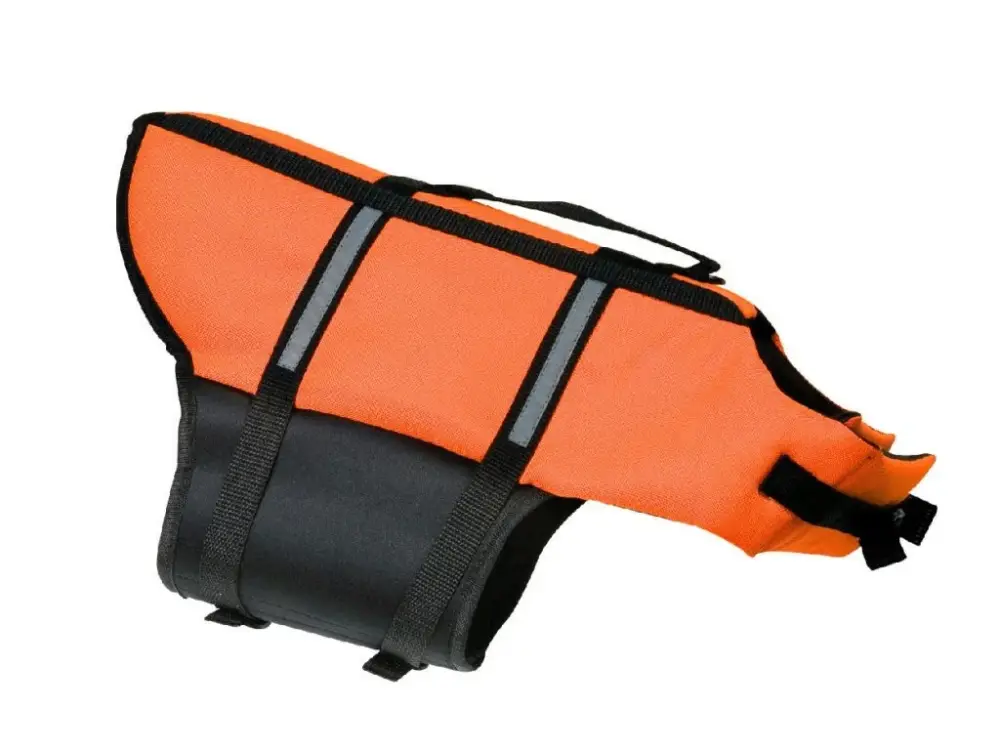 Vrácení Zdarma Vesta plavací Dog XL 45cm oranžová KAR