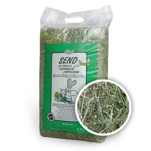 Vrácení Zdarma Seno s heřmánkem a pampeliškou LIMARA 15l/500g