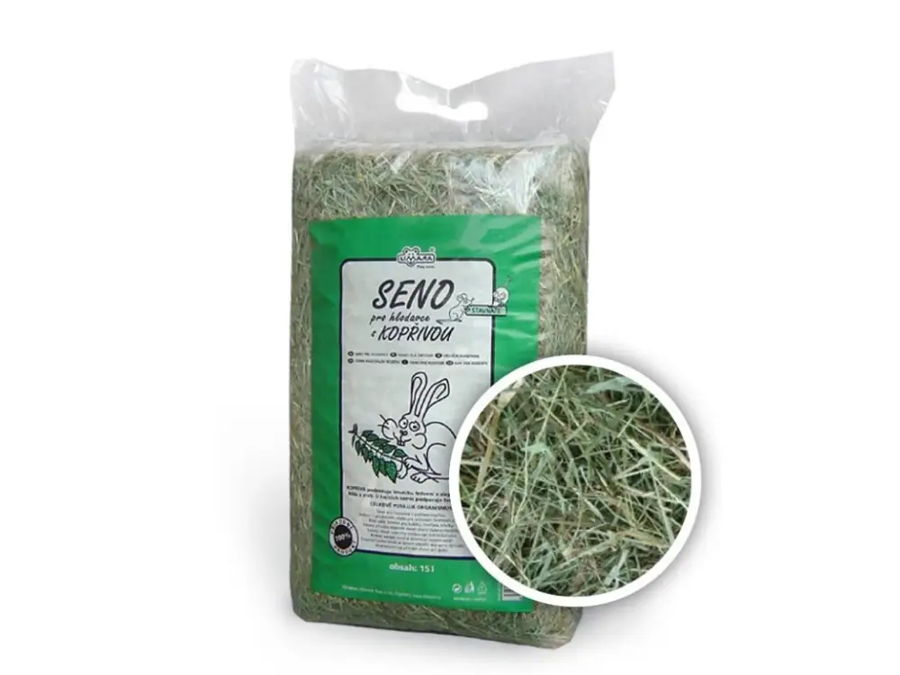 Seno s kopřivou LIMARA 15l/500g Poslední Šance