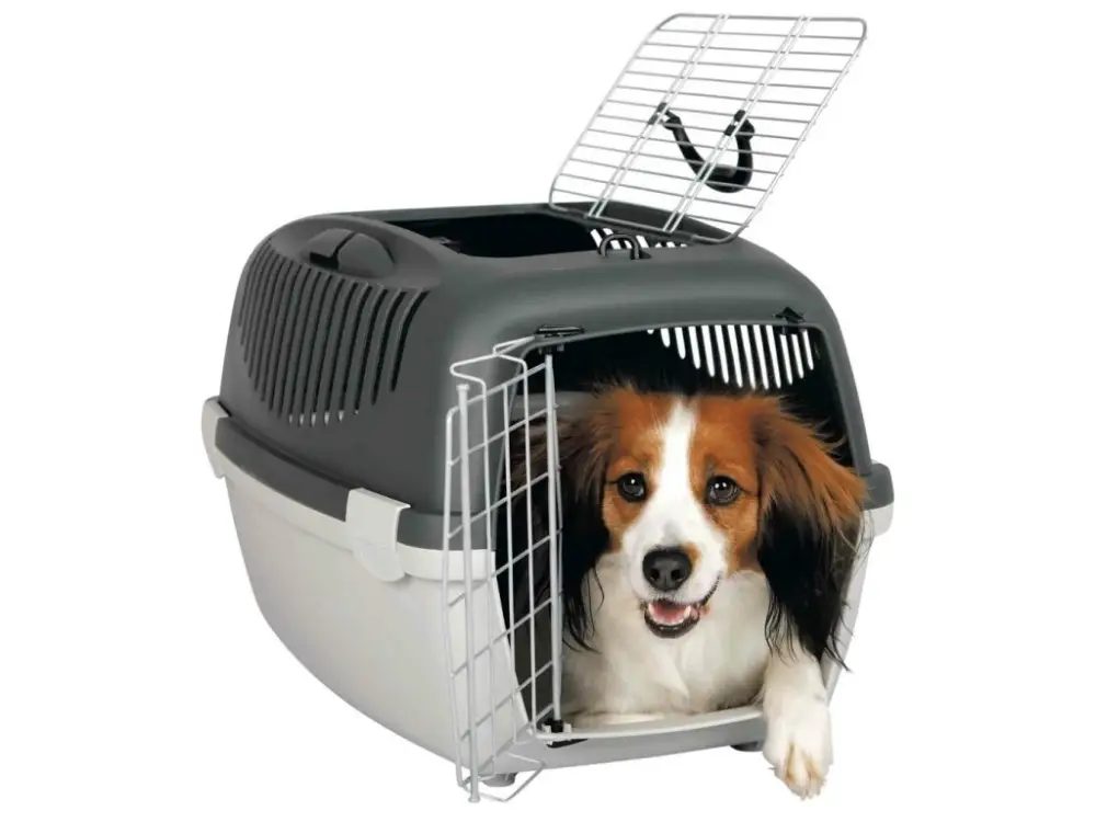 Must-Have Přepravka CAPRI III. Open 61x40x38cm tm.šedá/sv.šedáTR