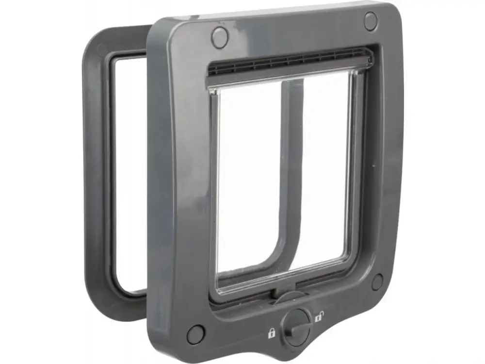 Nejprodávanější Dvířka kočka plast 2P 20x22cm šedá TR