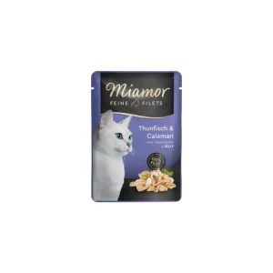 Miamor Cat Filet kapsa tuňák+kalamáry v želé 100g Speciální Cena