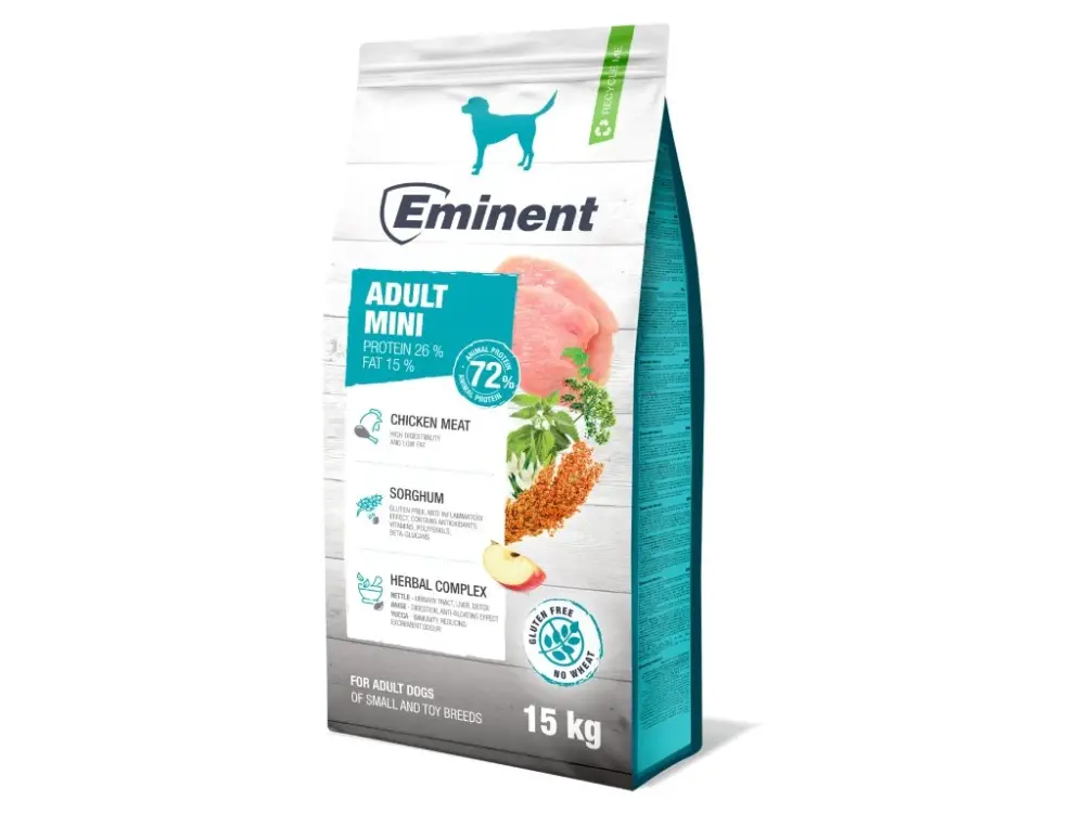 Eminent Dog High Premium Adult Mini 15kg Časově Omezené