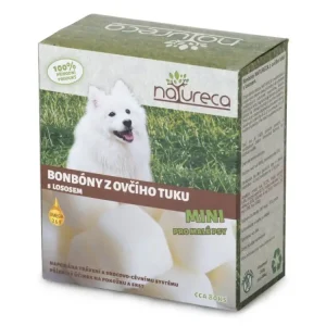NATURECA Bonbóny z ovčího tuku s lososem Mini 250g Expresní Doručení