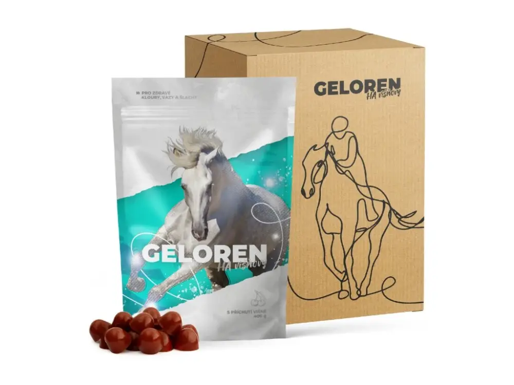 Geloren HA višňový 1350g (3sáčky á 450g) Časově Omezené