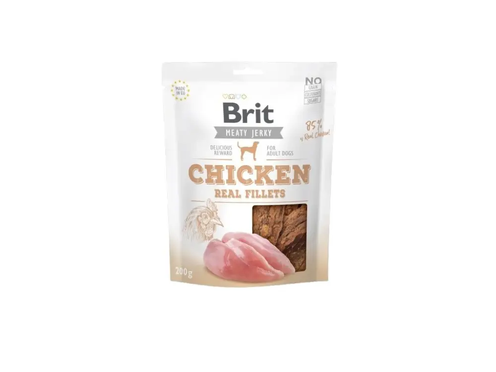 Brit Jerky Chicken Fillets 200 g Objednat Nyní