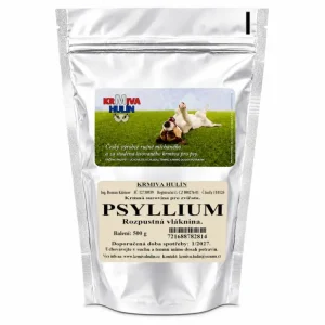 Cenový Hit Psyllium Rozpustná vláknina pro psy 500 g