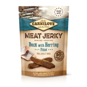 Akční Cena Carnilove Dog Jerky Duck&Herring Fillet 100g