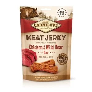 Novinka Carnilove Dog Jerky Boar&Chicken Bar 100g