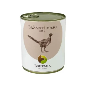 BOHEMIA MASO Bažantí ve vlastní šťávě 800g Ihned K Objednání