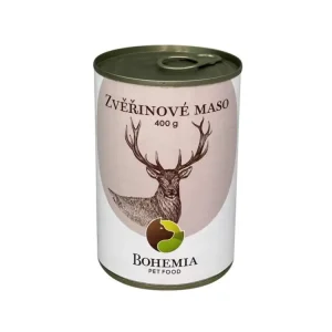 Cenový Hit BOHEMIA MASO Zvěřinové ve vlastní šťávě 800g