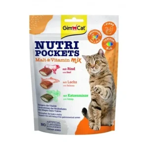 Akční Cena GimCat Nutri Pockets Malt&Vitamin mix 150g
