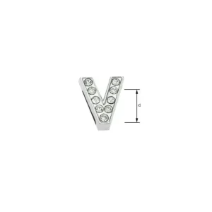 Navlékací písmenka V 12 mm Víkendová Akce