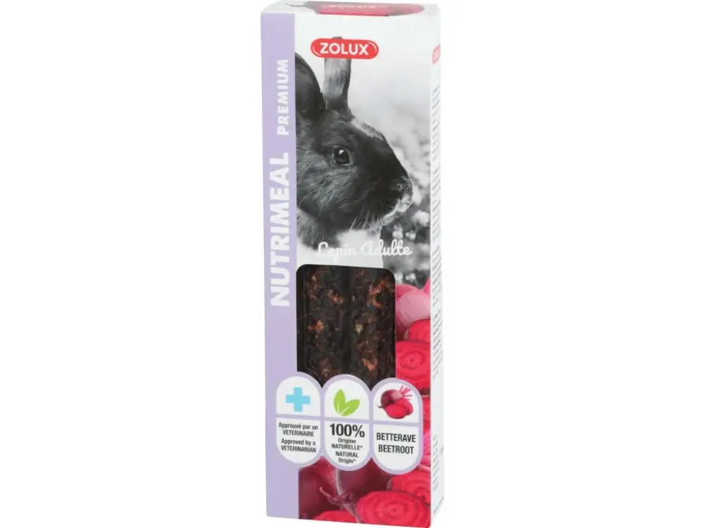 Pochoutka NUTRIMEAL STICK králík č.řepa 115g Zolux Cenový Hit