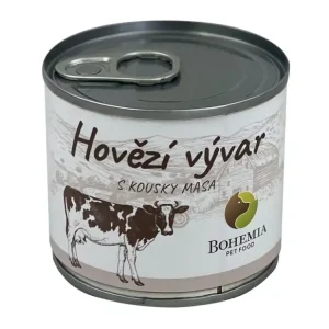 Oblíbený BOHEMIA Vývar Hovězí s kousky masa 140ml