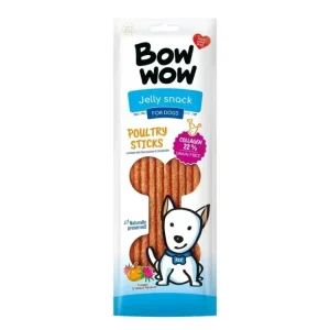 Bow wow poch. Drůbeží tyčinky 10ks Autentický