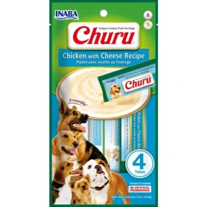 Churu Dog Chicken with Cheese 4x14g Víkendová Akce
