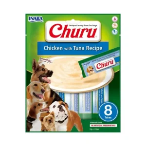 Cenový Hit Churu Dog Chicken&Tuna 8x20g