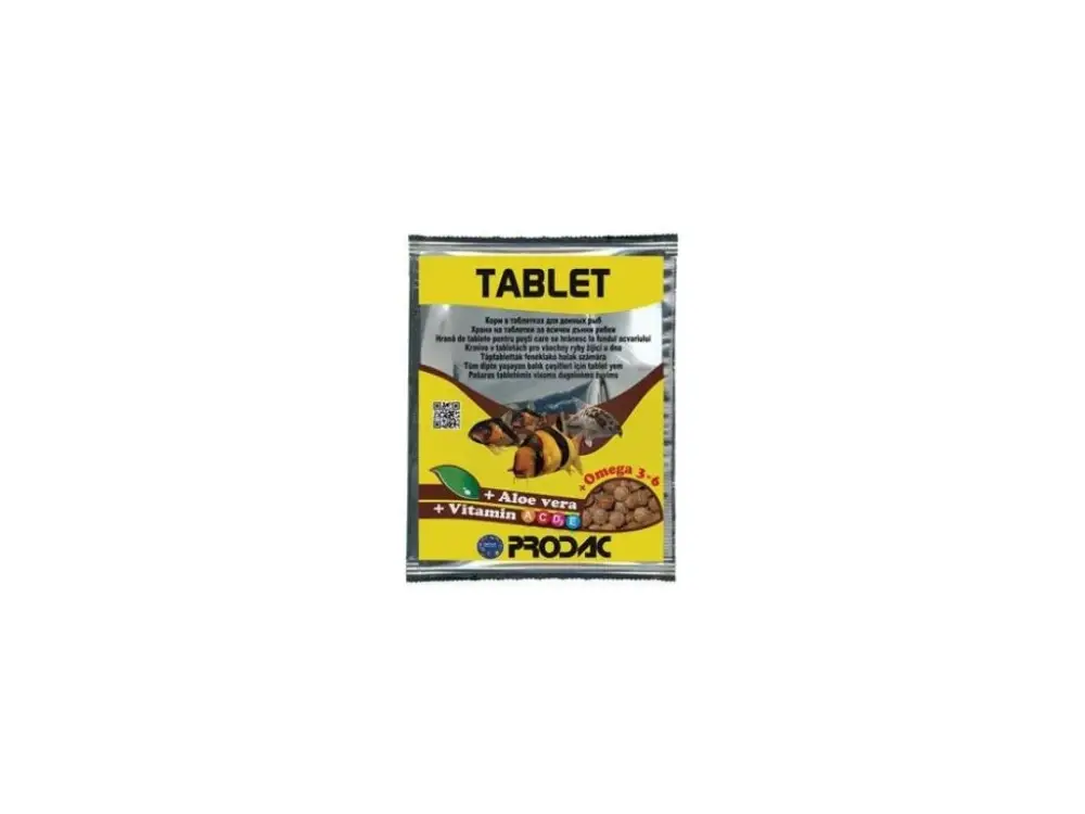 Tovární Cena Krmivo pro ryby Prodac Tablet 12g