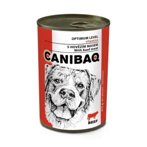 Canibaq dog konz. hovězí 415g Autentický