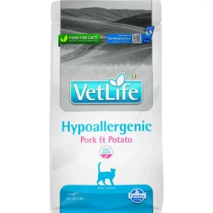 Aktuální Vet Life Natural CAT Hypo Pork & Potato 1,5kg