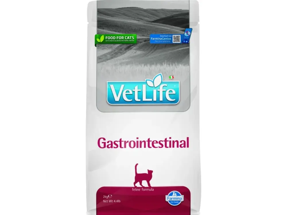 Vet Life Natural CAT Gastro-Intestinal 2kg Akční Nabídka
