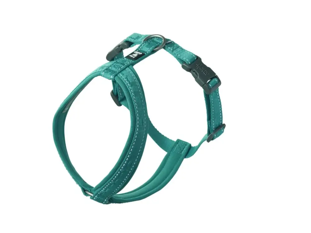 Autentický Postroj Y Hurtta Casual ECO paví zeleň 60-70cm