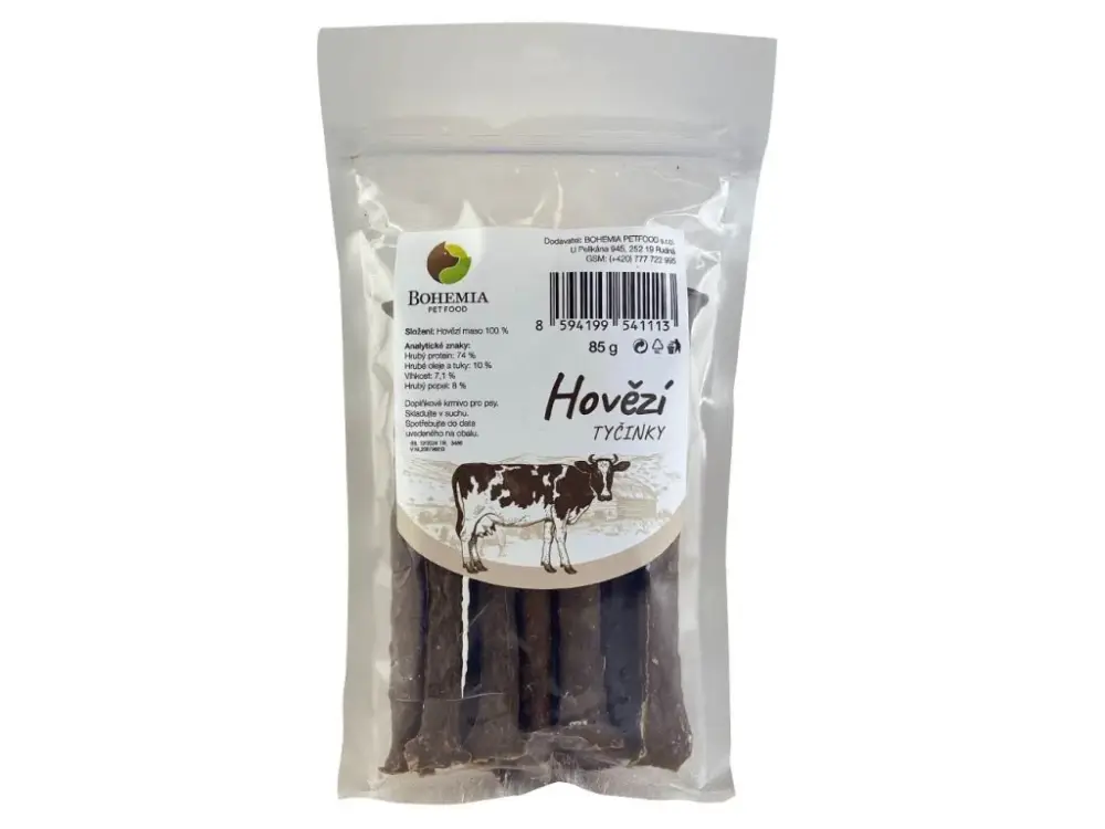 Sezónní Sleva BOHEMIA TYČINKY Hovězí 85g