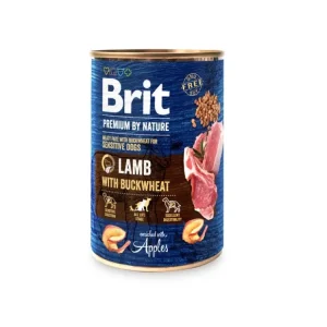 Poslední Šance Brit Premium Dog by Nature konz Lamb&Buckwheat 400g