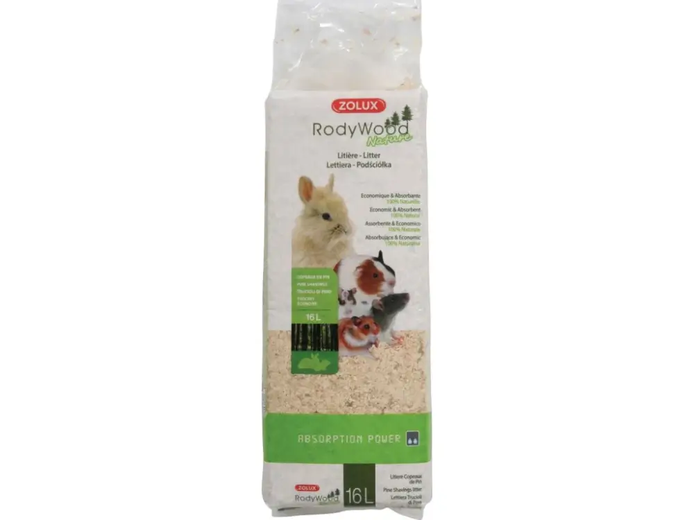 Podestýlka RodyWood Nature 16l Zolux Nejlepší Cena