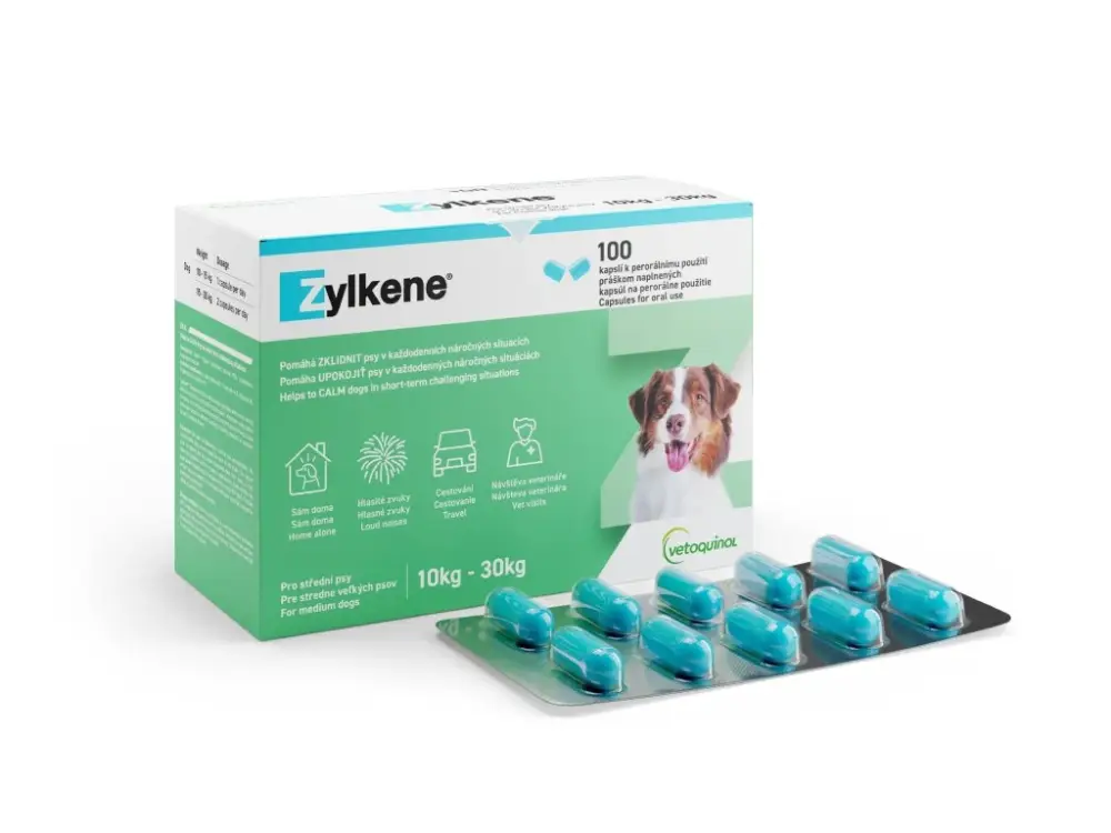 Akční Nabídka Zylkene 225mg pro střední psy 10-30kg 100cps