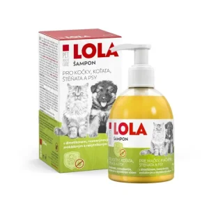 Vrácení Zdarma Šampon LOLA antiparazit. pro psy a kočky 250ml PHC