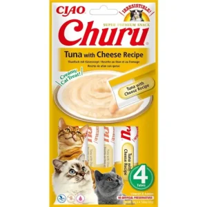Rychlé Dodání Churu Cat Tuna with Cheese Recipe 4x14g