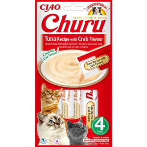 Kup Teď Churu Cat Tuna Recipe with Crab Flavour 4x14g