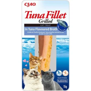 Poslední Šance Churu Cat Tuna Fillet in Tuna Flavoured Broth 15g