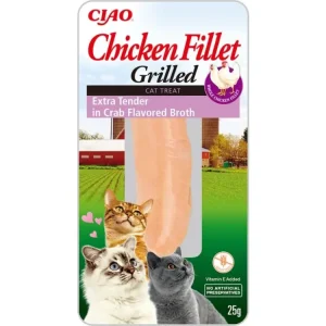 Churu Cat Chicken Fillet Extra in Crab Flav.Broth 25g Časově Omezené