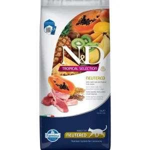 N&D TROPICAL SELECTION CAT Lamb Neutered 10kg Cenová Bomba