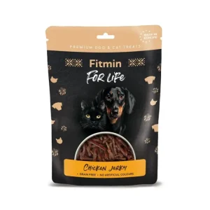 Přímo Od Výrobce Fitmin For Life kuřecí jerky pochoutka pro psy a kočky 70 g