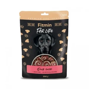 Super Cena Fitmin For Life Kachní sushi pamlsek pro psy 200g