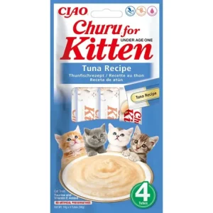 Ověřený Churu Cat Kitten Tuna Recipe 4x14g