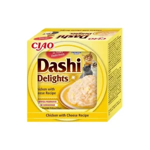 Churu Cat Dashi Delights Chicken with Cheese 70g Expresní Doručení