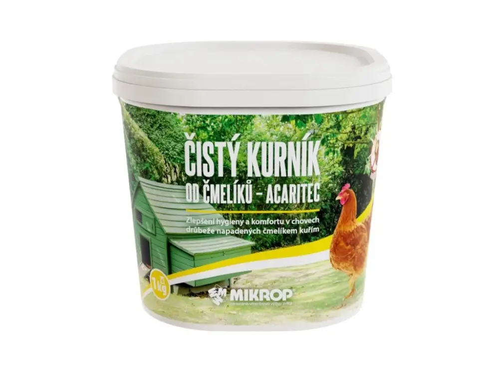 Nejlepší Volba Mikrop Čistý kurník od čmelíků - Acaritec 1kg